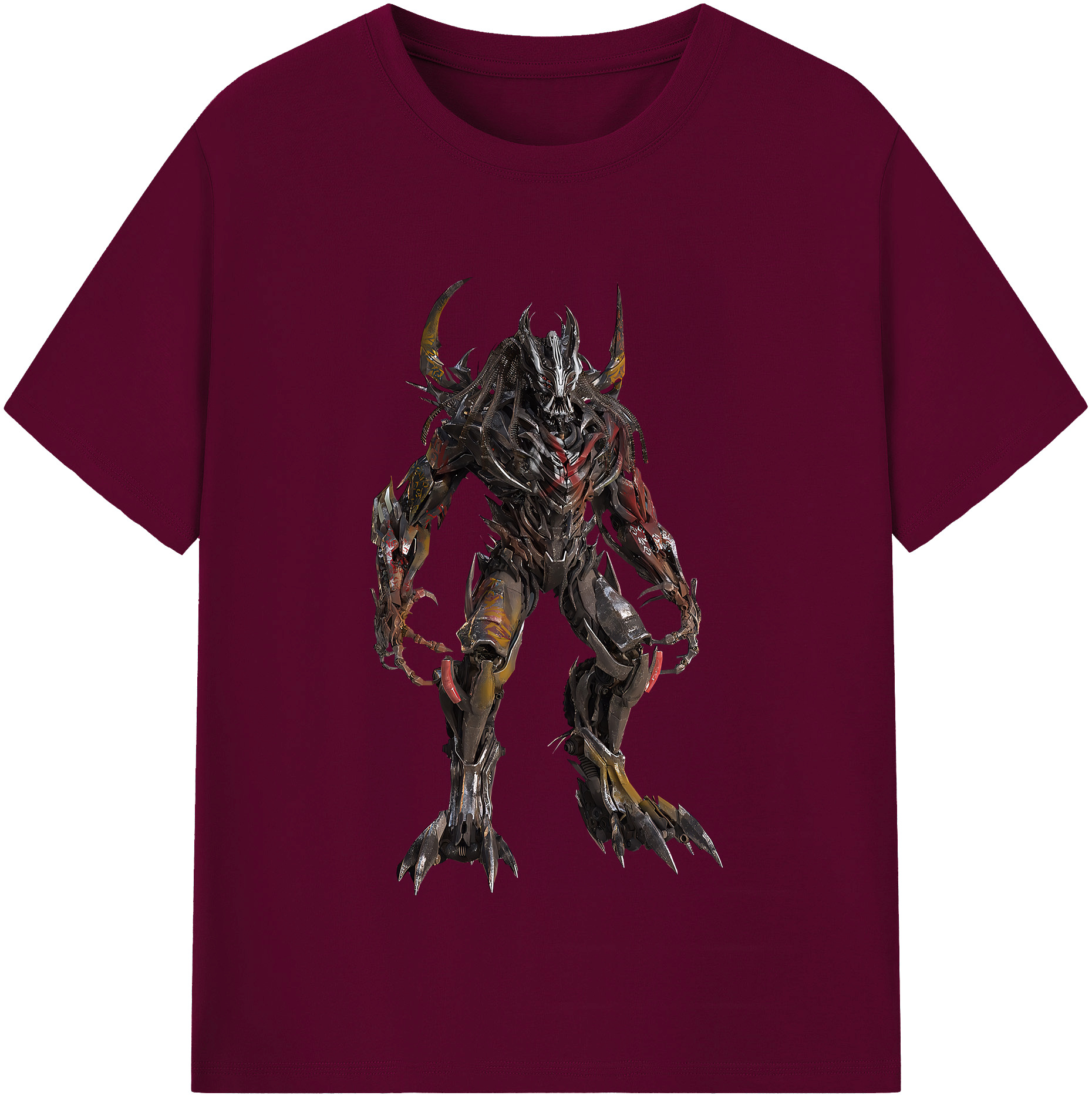 （画像用） Transformers トランスフォーマー レディースカジュアルプリントTシャツ（綿100％）